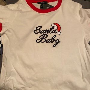 Santa baby shirt